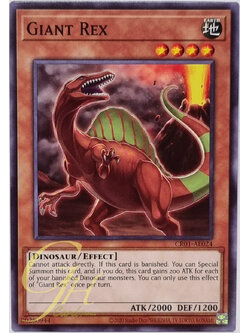 Yugioh [CR01-AE024] Giant Rex (Common)