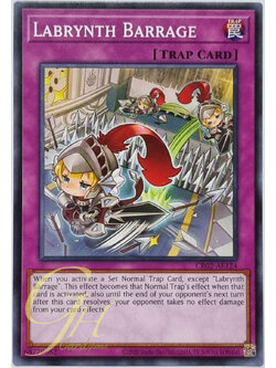 Yugioh [CR02-AE124] Labrynth Barrage (Common)