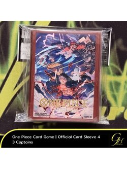 One Piece Card Game [Sleeve004-01] One Piece Card Sleeve - Official Card Sleeve 4 - 3 captains