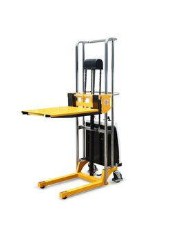17316 รถยกไฟฟ้า Forklift mini 400kg. stacker ไฟฟ้า