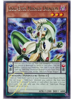 Yugioh [CR02-AE032] Odd-Eyes Mirage Dragon (Rare)