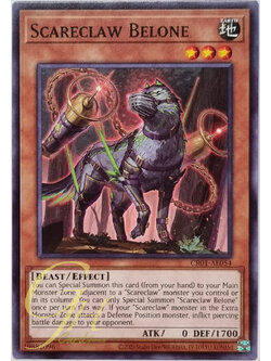 Yugioh [CR01-AE054] Scareclaw Belone (Common)