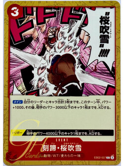 One Piece Card Game [EB02-007] Carving Hoof Cherry Blossom Blizzard (Common)