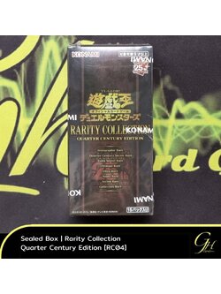 Yugioh [RC04-01BOX] Yu-Gi-Oh's Booster Pack「Rarity Collection - Quarter Century Edition」แบบ 1 กล่อง