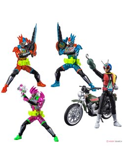 SHODO-X Kamen Rider 11 (Set of 10) (Shokugan)