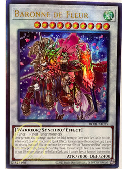Yugioh [RC04-AE035] Baronne de Fleur (Ultimate Rare)
