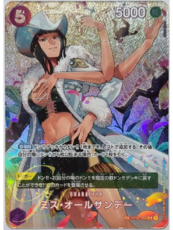 One Piece Card Game [OP04-064] Ms. All Sunday (Super Rare SP)