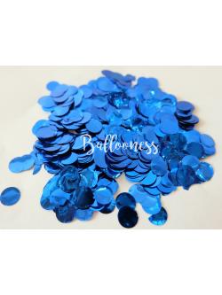 กลิตเตอร์กลมสีน้ำเงิน ขนาด100 กรัม /Dark blue Round Confetti 100g.