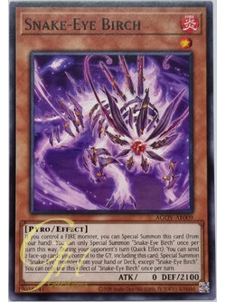 Yugioh [AGOV-AE009] Snake-Eye Wight Birch (Common)