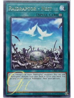 Yugioh [CR03-AE051] Raidraptor - Nest (Rare)