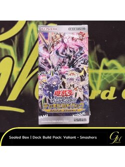 Yugioh [DBVS-01BOX] Yu-Gi-Oh's Deck Build Pack「Valiant • Smashers」แบบ 1 กล่อง