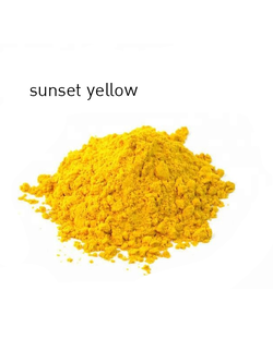 💛7382 sunset yellow (ซันเซต เยลโล่) : สีเหลืองส้ม