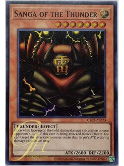 Yugioh [CR03-AE073] Sanga of the Thunder (Super Rare)