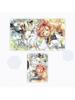Gundam Card Game (GD-PLAYMAT1) Official Playmat and Card Set Suletta & Miorine [EVX02]