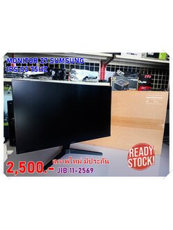 (* มือ 2 มีประกันอีกนาน ) Monitor 27 SUMSUNG IPS S3 75HZ