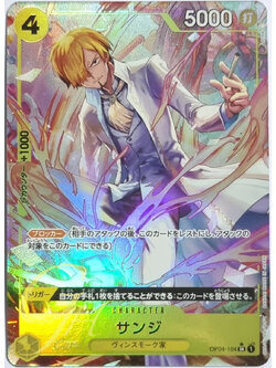 One Piece Card Game [OP04-104] Sanji (Super Rare PA)