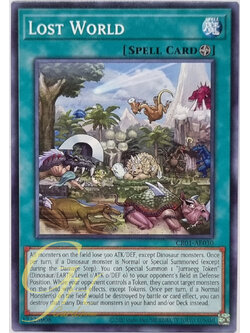 Yugioh [CR01-AE030] Lost World (Common)