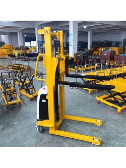 17316 รถยกไฟฟ้า Forklift mini 400kg. stacker ไฟฟ้า