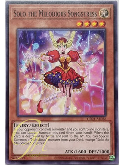 Yugioh [CR04-AE036] Solo the Melodious Songstress (Common)