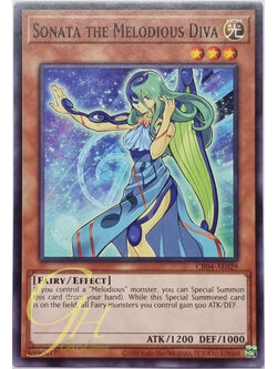 Yugioh [CR04-AE029] Sonata the Melodious Diva (Common)