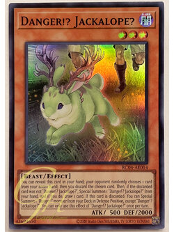 Yugioh [RC04-AE014] Danger!? Jackalope? (Super Rare)