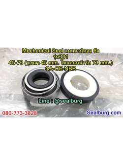 Mechanical Seal แมคคานิคอล ซีล : รุ่น301 : 45-73 CA-CE-NBR