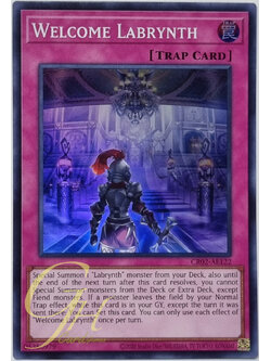 Yugioh [CR02-AE122] Welcome Labrynth (Super Rare)