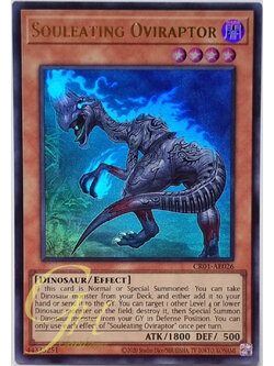 Yugioh [CR01-AE026] Souleating Oviraptor (Ultra Rare)