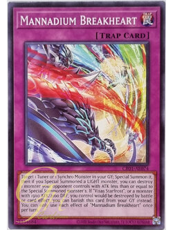 Yugioh [CR01-AE074] Mannadium Breakheart (Common)
