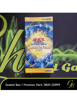 Yugioh [22PP-01BOX] Yu-Gi-Oh's Premium Pack「Premium Pack 2022」แบบ 1 กล่อง