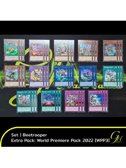 Yugioh [WPP3-SET01] Beetrooper Set from Extra Pack: World Premiere Pack 2022