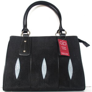 กระเป๋าถือหนังปลากระเบน