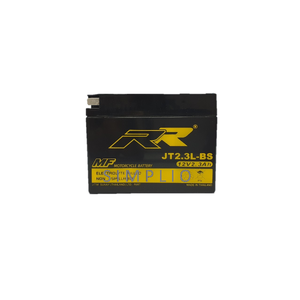 RR Battery JT2.3L-BS (12V 2.3AH) แบตเตอรี่สำหรับมอเตอร์ไซค์ (แบตมอไซ)