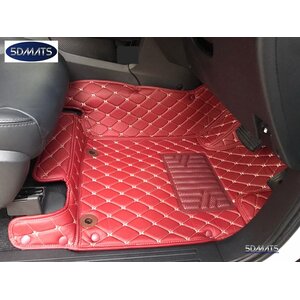 พรมปูพื้นรถยนต์ 6D MAZDA CX-30 พรมหนัง6D เกรดA 12มิล เต็มคัน 3ชิ้น