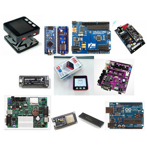 บอร์ดทดลองไมโครคอนโทรลเลอร์ตระกูลต่างๆ