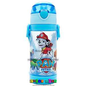 กระติกน้ำแบบหลอดดูด มีสายสะพายและหูหิ้ว ลาย PAW PATROL A V.2