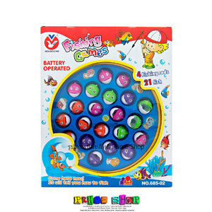 ของเล่นเกมตกปลา 21 ตัว