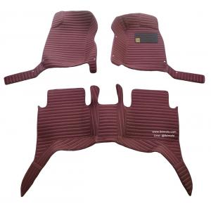 พรมปูพื้นรถยนต์5D 13มิล VIGO 4ประตู ลายตรง เต็มคัน 3ชิ้น(เเจ้งสีในเเชทได้นะคะ)