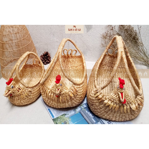 ตะกร้าผักตบชวา