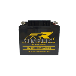 RR Battery 12V40 AH แบตเตอรี่ VRLA (แบตแห้ง)