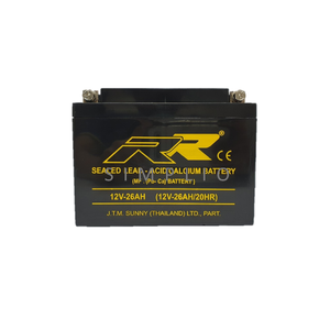 RR Battery 12V26 AH แบตเตอรี่ VRLA (แบตแห้ง)