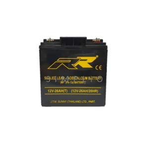 RR Battery 12V26(T) AH แบตเตอรี่ VRLA (แบตแห้ง)