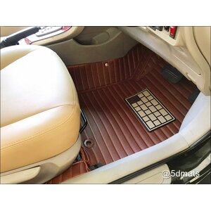 พรมปูพื้นรถยนต์5D TOYOTA ALTIS 2001-07 (หน้าหมู) ลายตรง 3ชิ้น(เเจ้งสีในเเชทได้นะคะ)