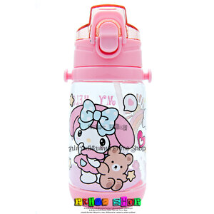 กระติกน้ำแบบหลอดดูด 4010 มีสายสะพาย 400 ml. ลายมายเมโลดี้