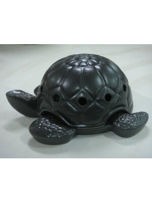 ที่ใส่ยากันยุงรูปเต่า สีดำด้าน