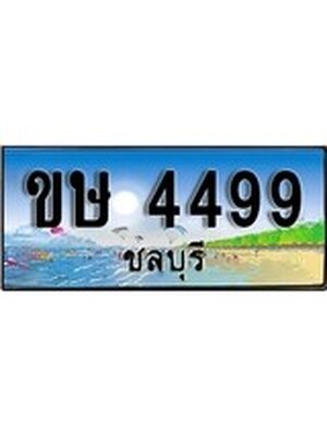 ทะเบียนชลบุรี ,ชลบุรี 4499,ป้ายประมูล, ขษ 4499 ชลบุรี,ป้ายประมูลชลบุรี