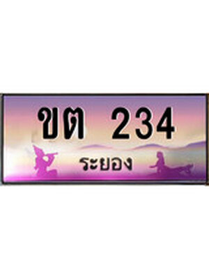 ทะเบียนระยอง ,ระยอง 234 ,ป้ายประมูล, ขต 234 ระยอง,ป้ายประมูลระยอง