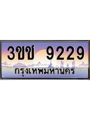 เลขทะเบียน 9229 ป้ายประมูล – 3ขช 9229 เลขสวยเหนือระดับ ในราคาพิเศษ,3ขช 9229