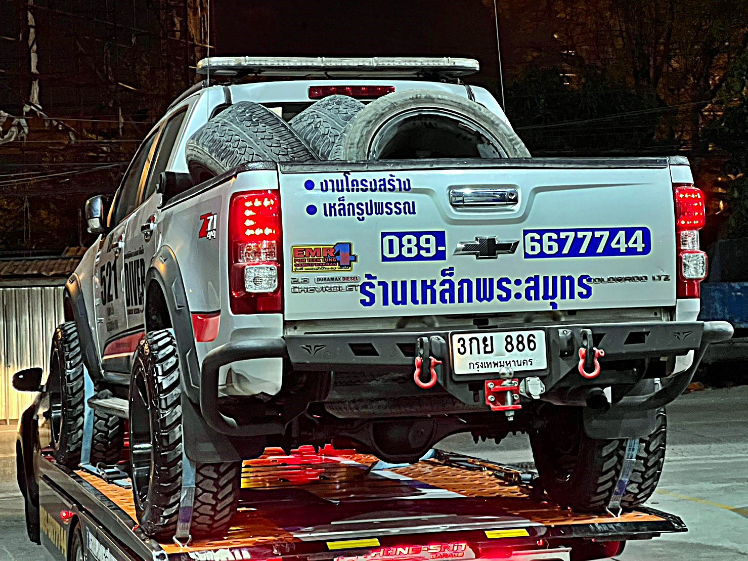 CHEVEROLET COLORADO ทรงเมกา แต่งที่ STEP9