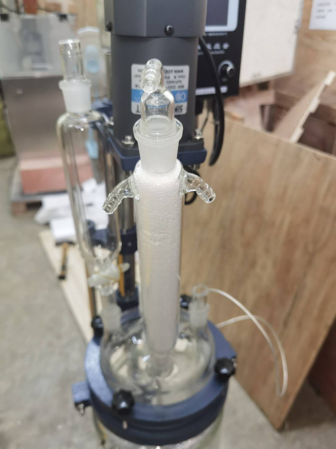 เครื่องปฏิกรณ์แก้วสองชั้น ขนาด 1L ถึง 100L Glass Reactors